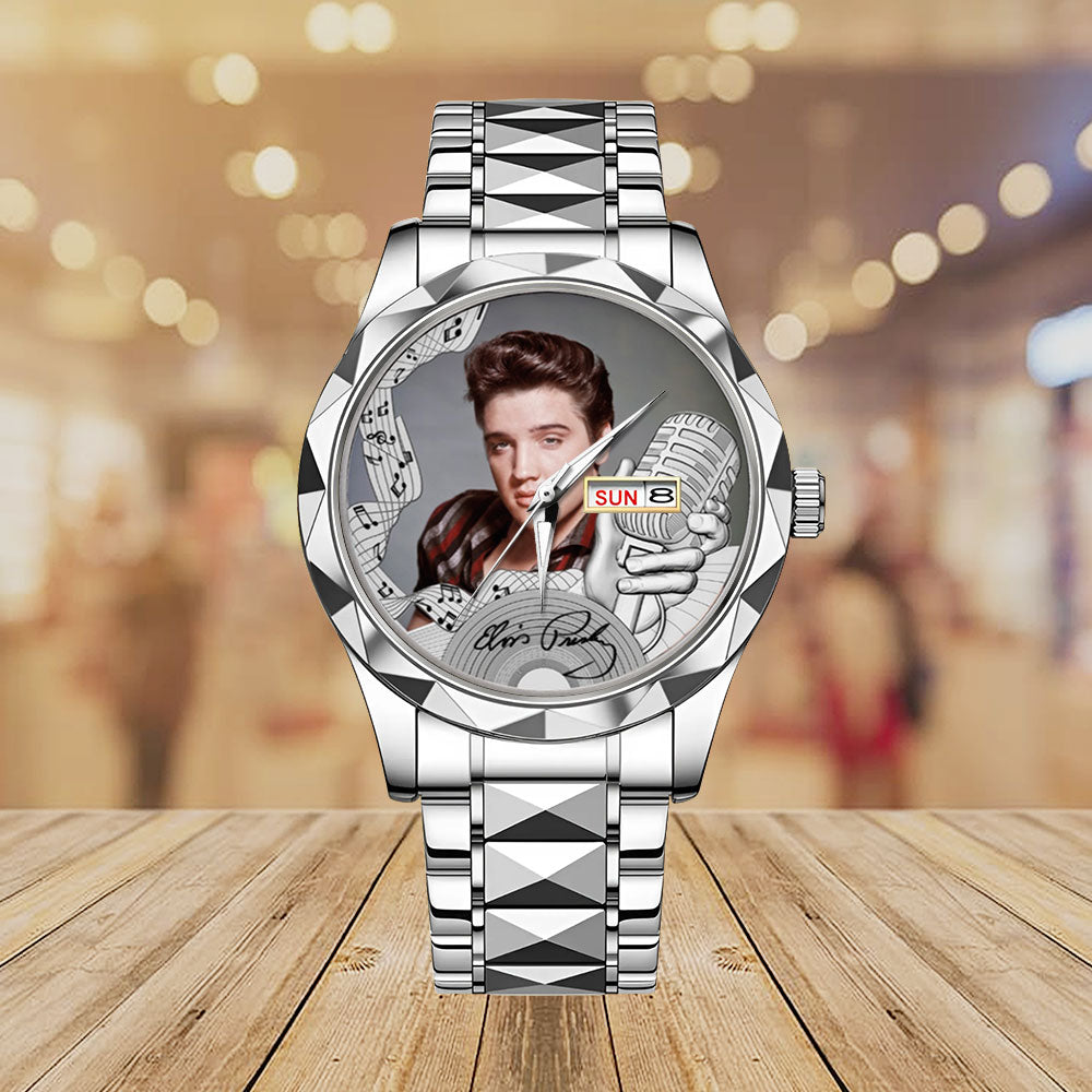 Elvis Presley Alloy Luxury Quartz Watch - MAITM12690