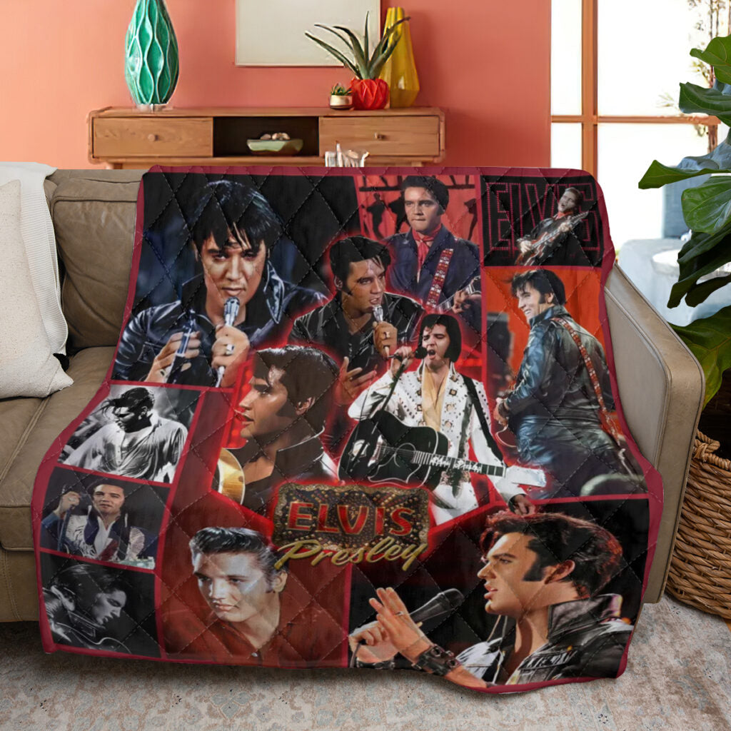 Elvis Presley Quilt Blanket - HOATT 6813