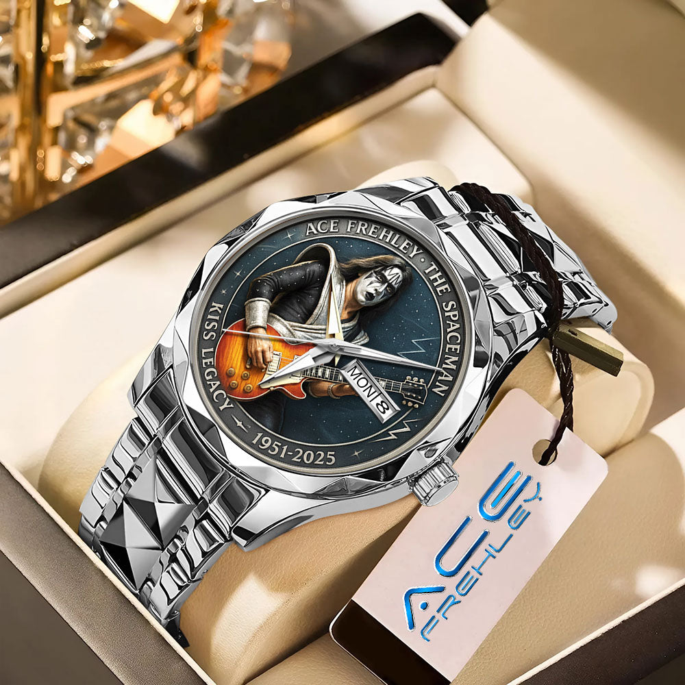KISS x Ace Frehley Alloy Luxury Quartz Watch - MAITM13467