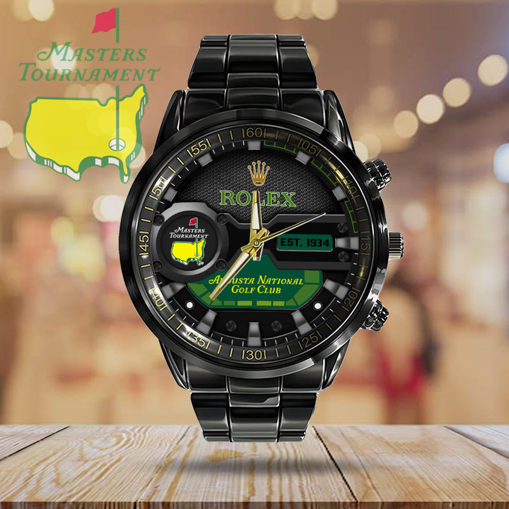 Masters Tournament x Rolex Black Stainless Steel Watch - MAITM 6293
