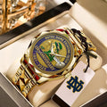 Notre Dame Fighting Irish Football 138th Anniversary Alloy Luxury Quartz Watch - MAITM12910