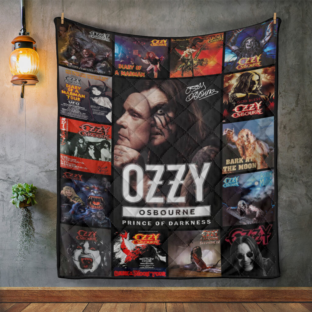 Ozzy Osbourne Quilt Blanket – MAITM12557