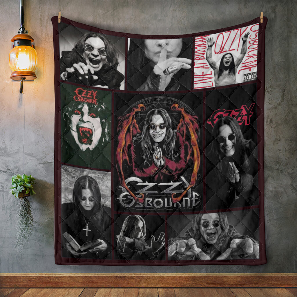 Ozzy Osbourne Quilt Blanket - MAITM12733