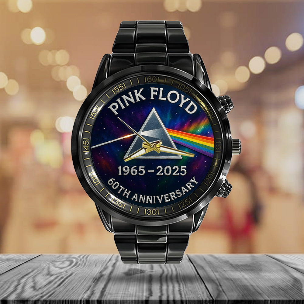 Pink Floyd Black Stainless Steel Watch - MAITM12564