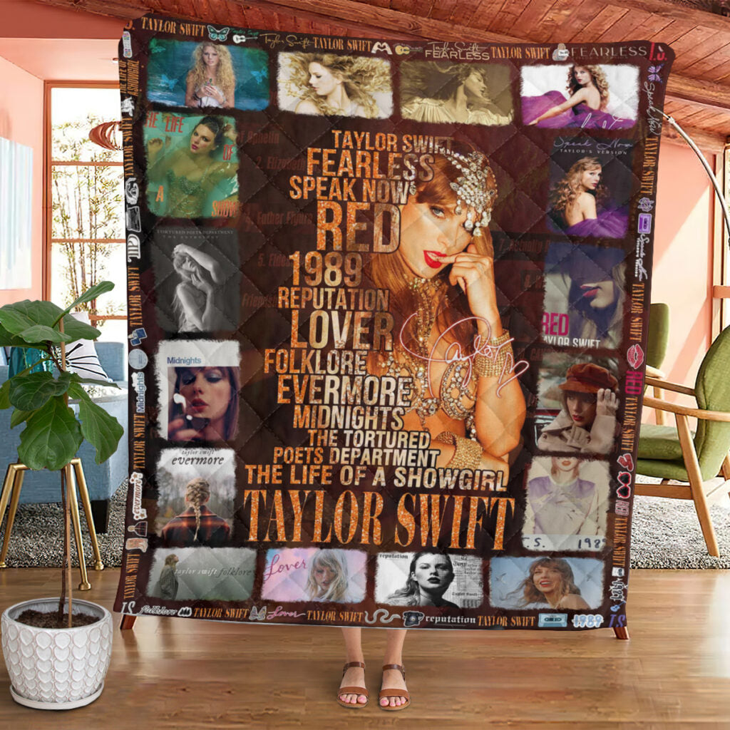 Taylor Swift Quilt Blanket – MAITM12621