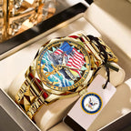 US Navy Alloy Luxury Quartz Watch - MAITM 12193