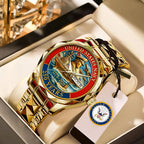US Navy Alloy Luxury Quartz Watch - MAITM 12550