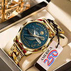 US Navy Alloy Luxury Quartz Watch - MAITM12656