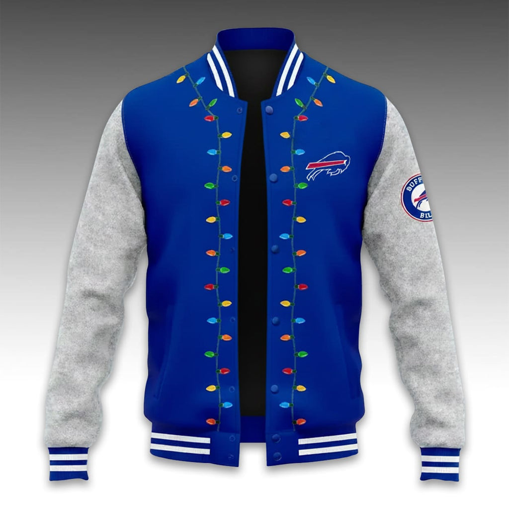 2025 Bills Holiday Touchdown Christmas Jacket