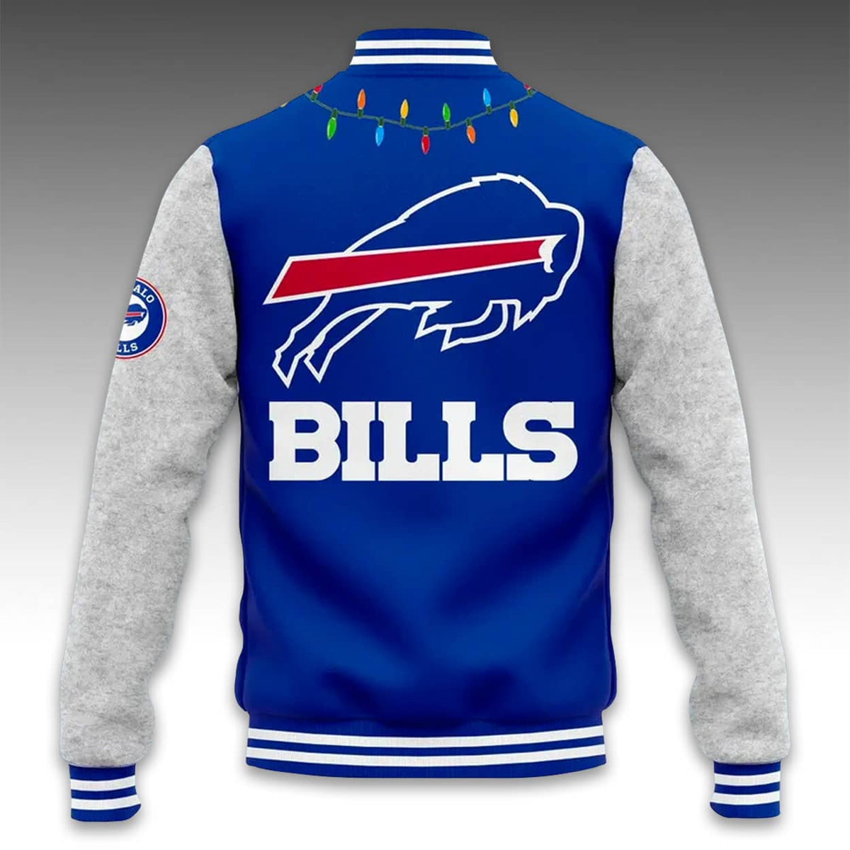 2025 Bills Holiday Touchdown Christmas Jacket