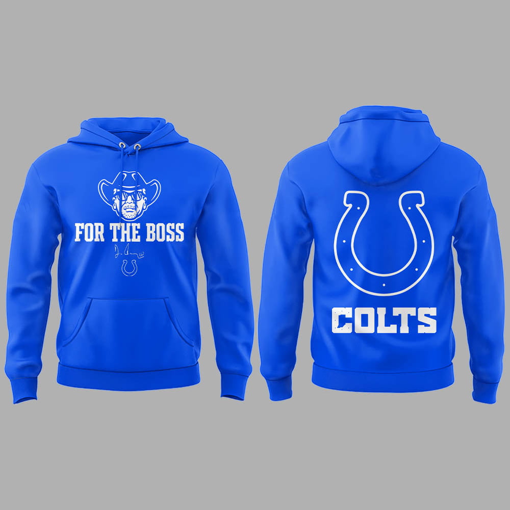 2025 Colts For The Boss Jim Irsay Shirt