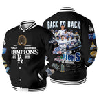 2025 Dodgers World Series Champions Baseball Jacket