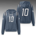 2025 Drake Maye Patriots Rivalries Waffle Hoodie