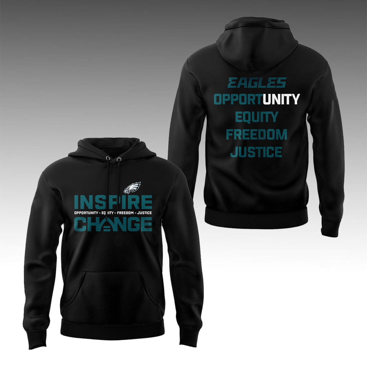 2025 Eagles Inspire Change Hoodie