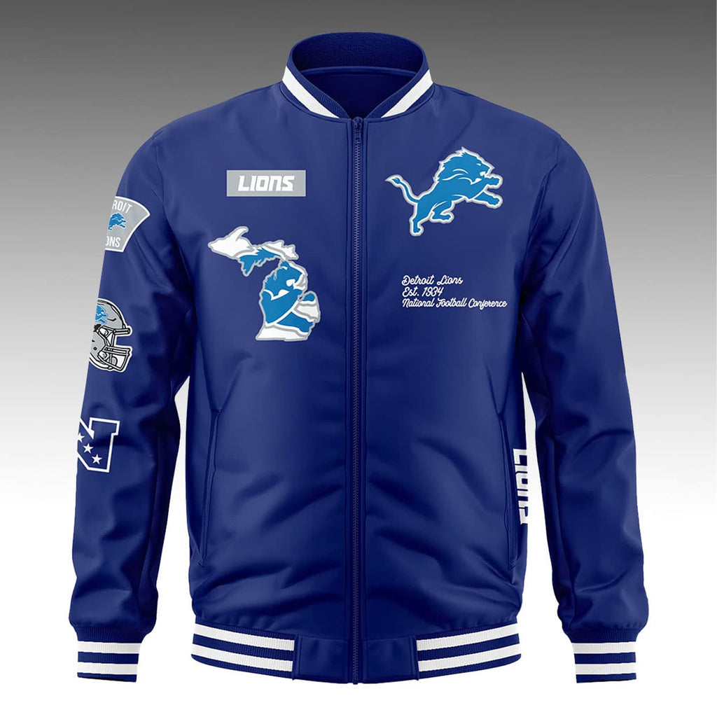 2025 Eminem Lions Bomber Jacket