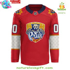 Florida Panthers 2026 Pride Month Red Jersey