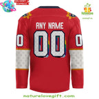 Florida Panthers 2026 Pride Month Red Jersey