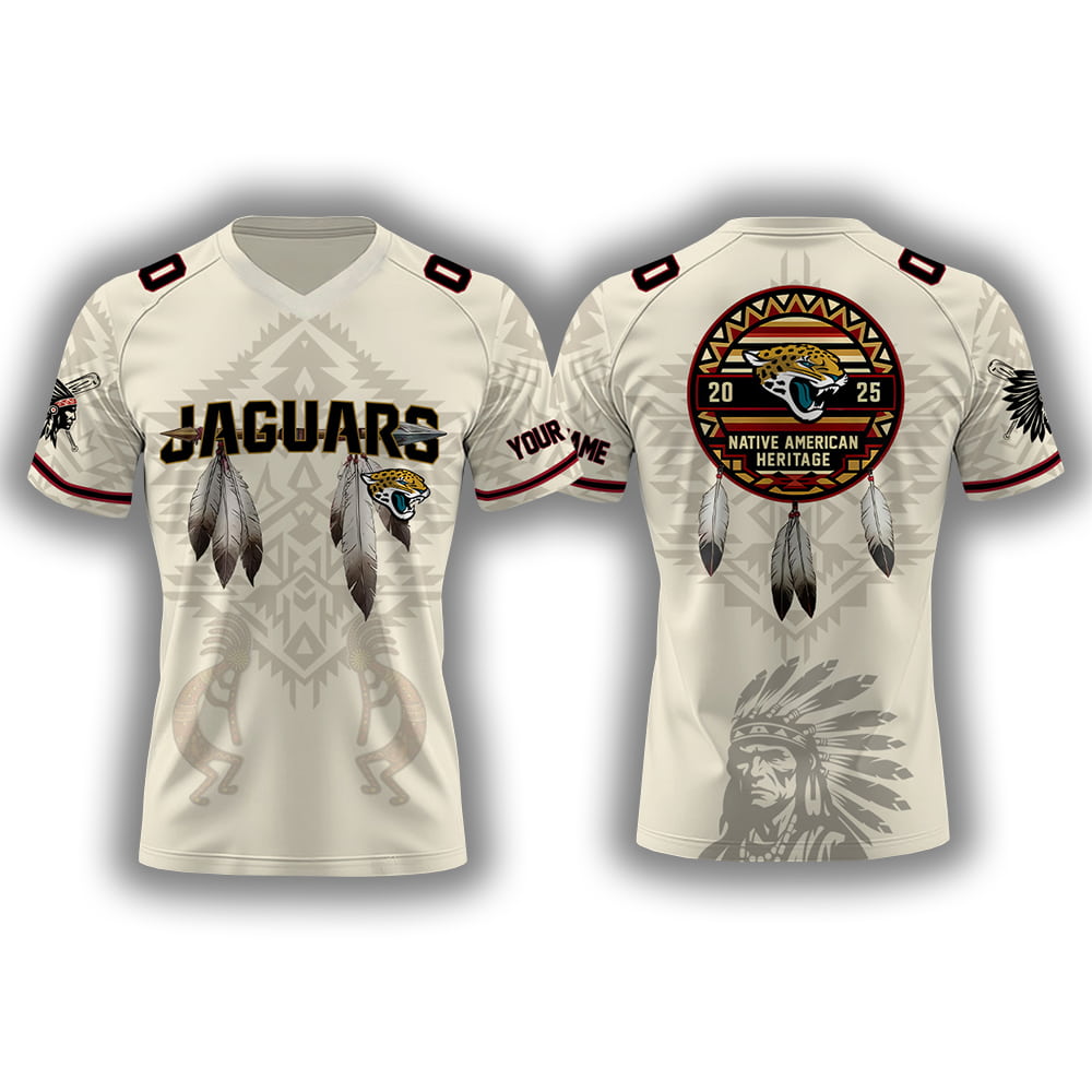 2025 Jaguars x Native American Heritage Month Personalized Jersey
