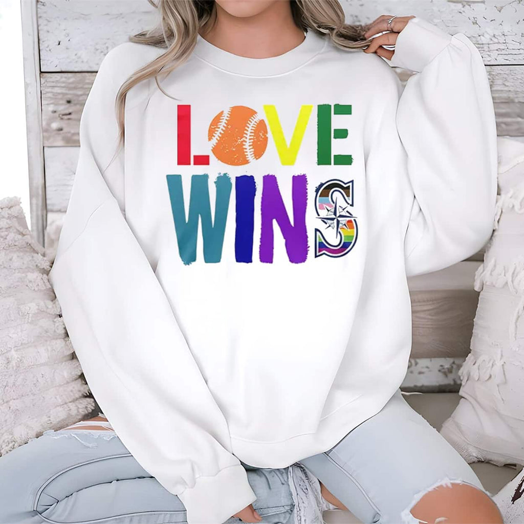 2025 Julio Rodriguez Mariners Love Wins Shirt