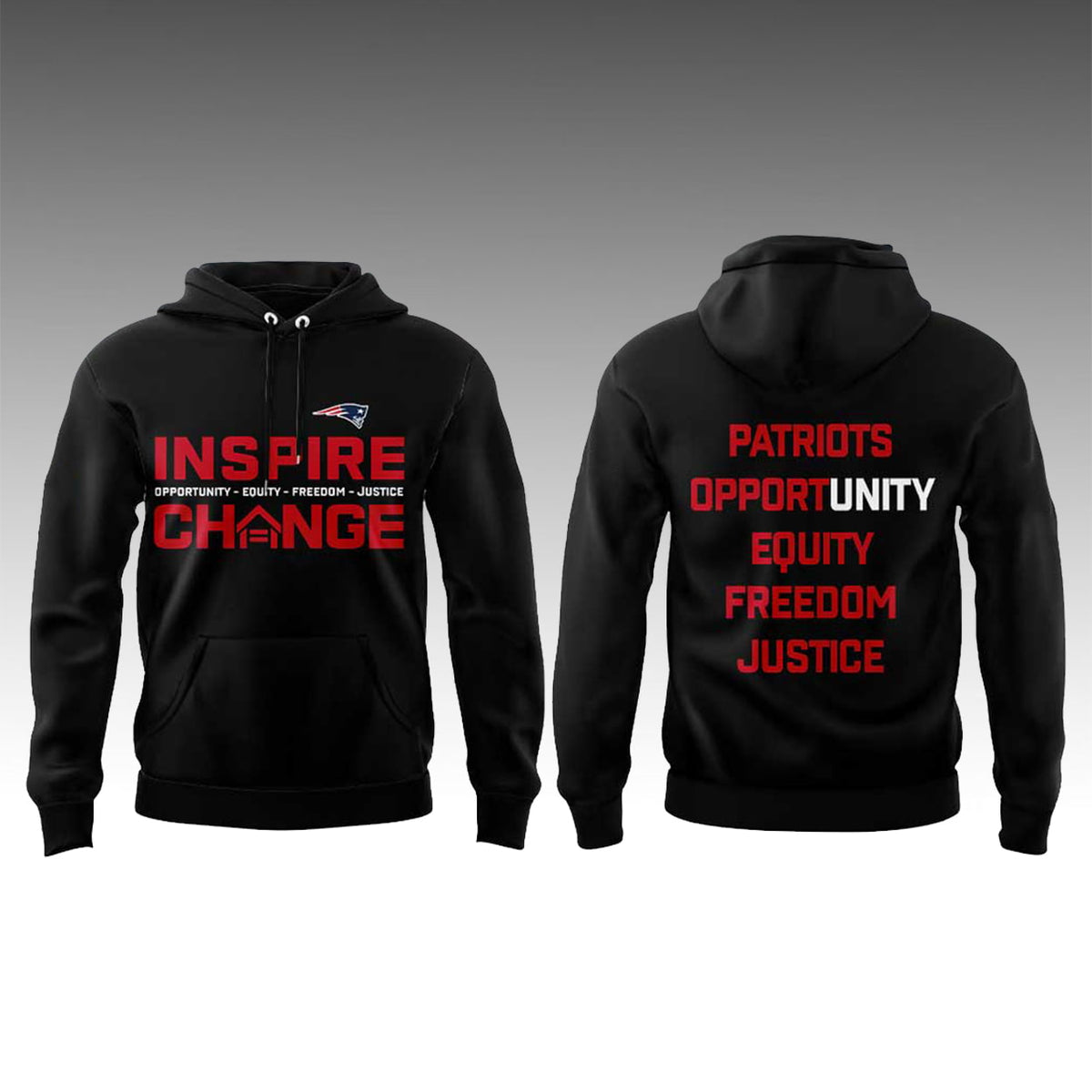 2025 Patriots Inspire Change Hoodie