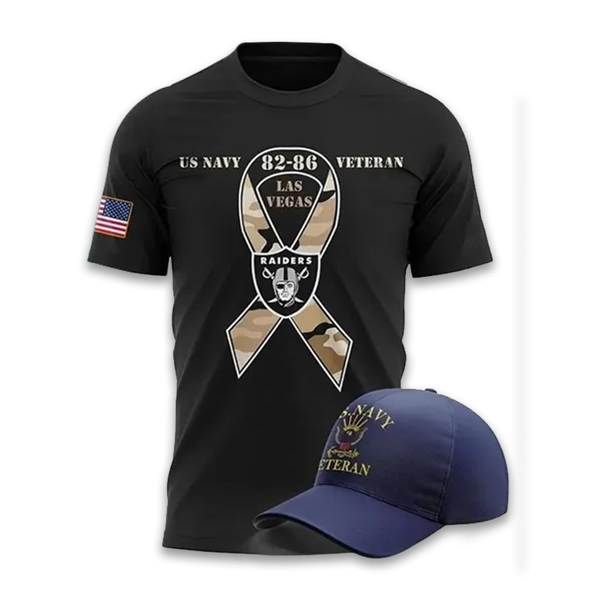 2025 Raiders US Navy Veteran Shirt