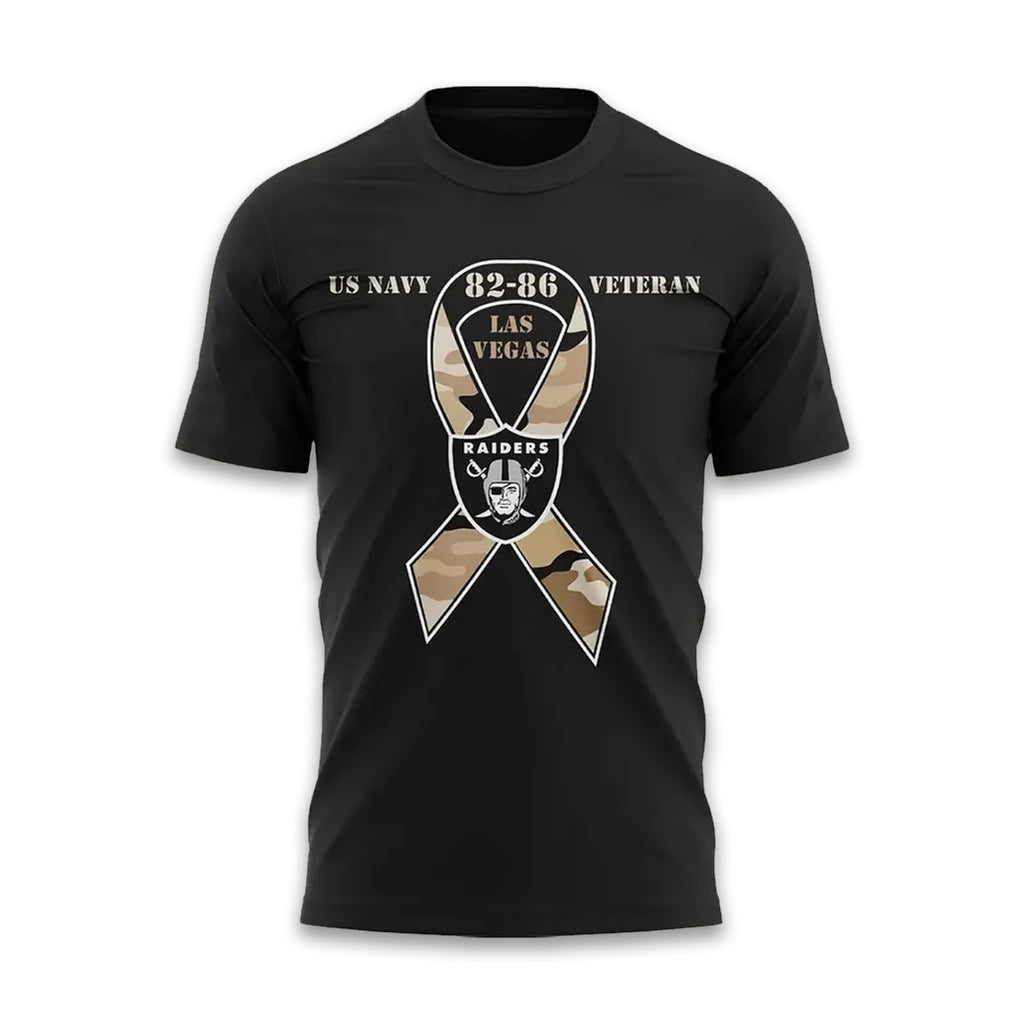 2025 Raiders Us Navy Cold War Veteran Shirt