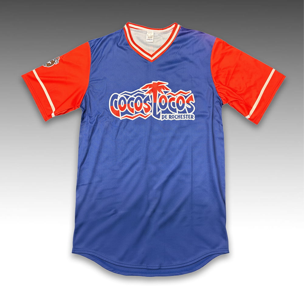 2025 Rochester Red Wings Cocos Locos Jersey Giveaway