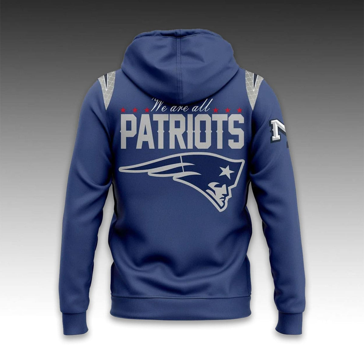 2025 We Are All Patriots Rivalries Nor Easter Hoodie
