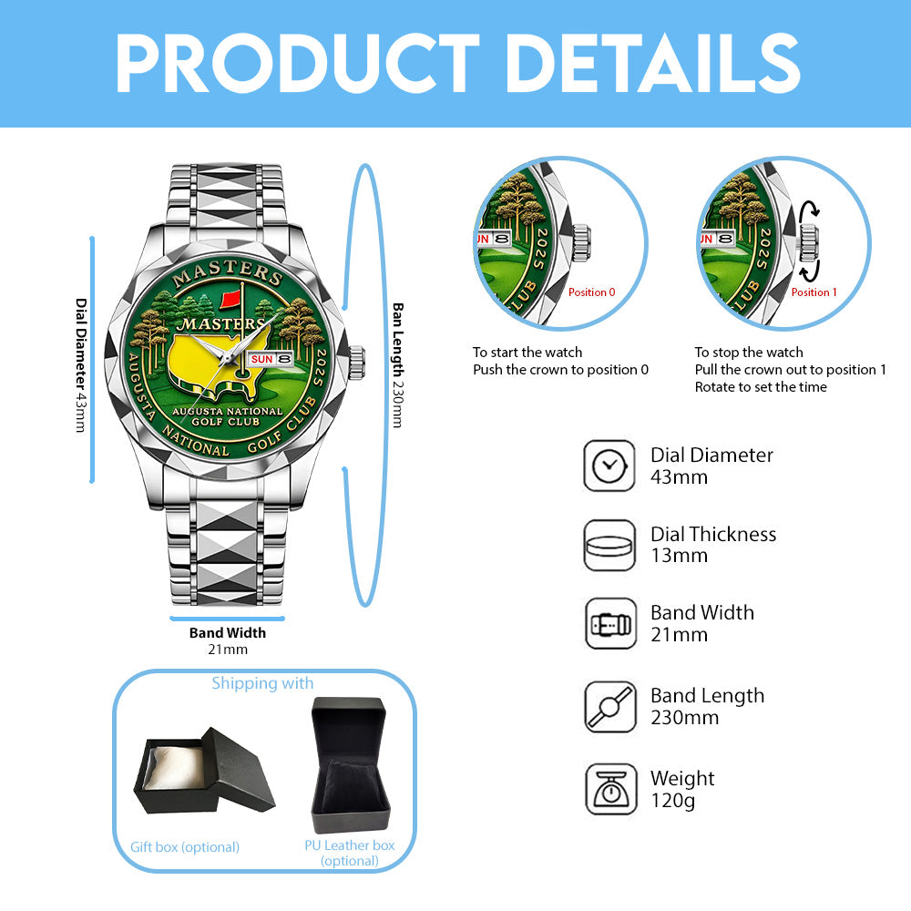 2025 Masters Tournament Alloy Luxury Quartz Watch - TANTN15875