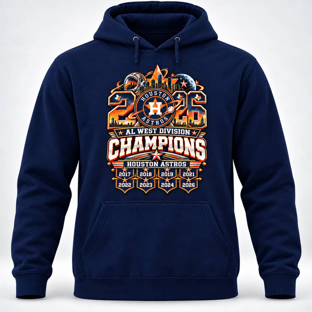 2026 Astros AL West Division Champions Shirt
