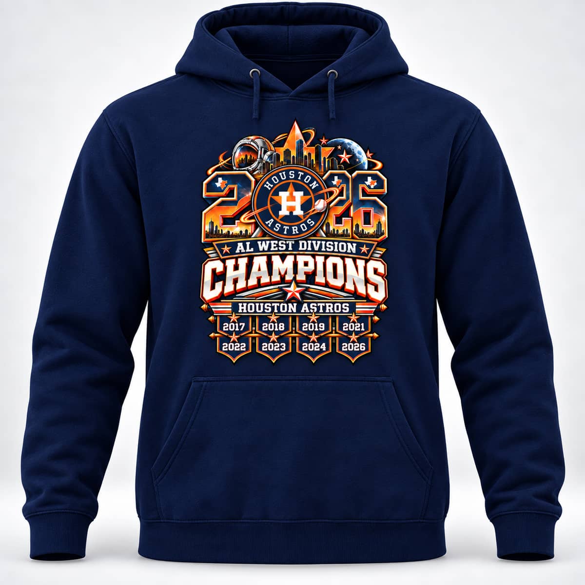 2026 Astros AL West Division Champions Shirt