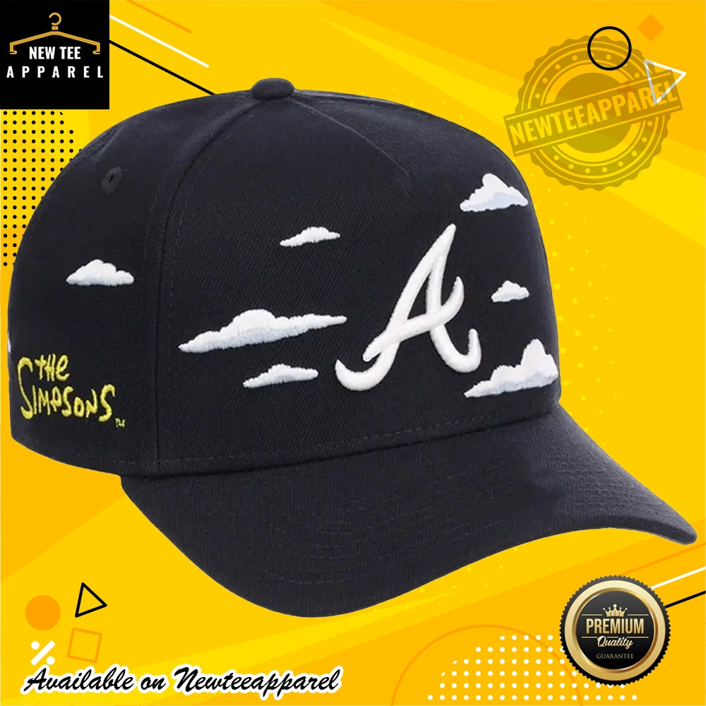 2026 Atlanta Braves The Simpsons Clouds Hat