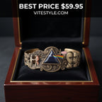 BEST Pink Floyd Tribute Cuff Bracelet