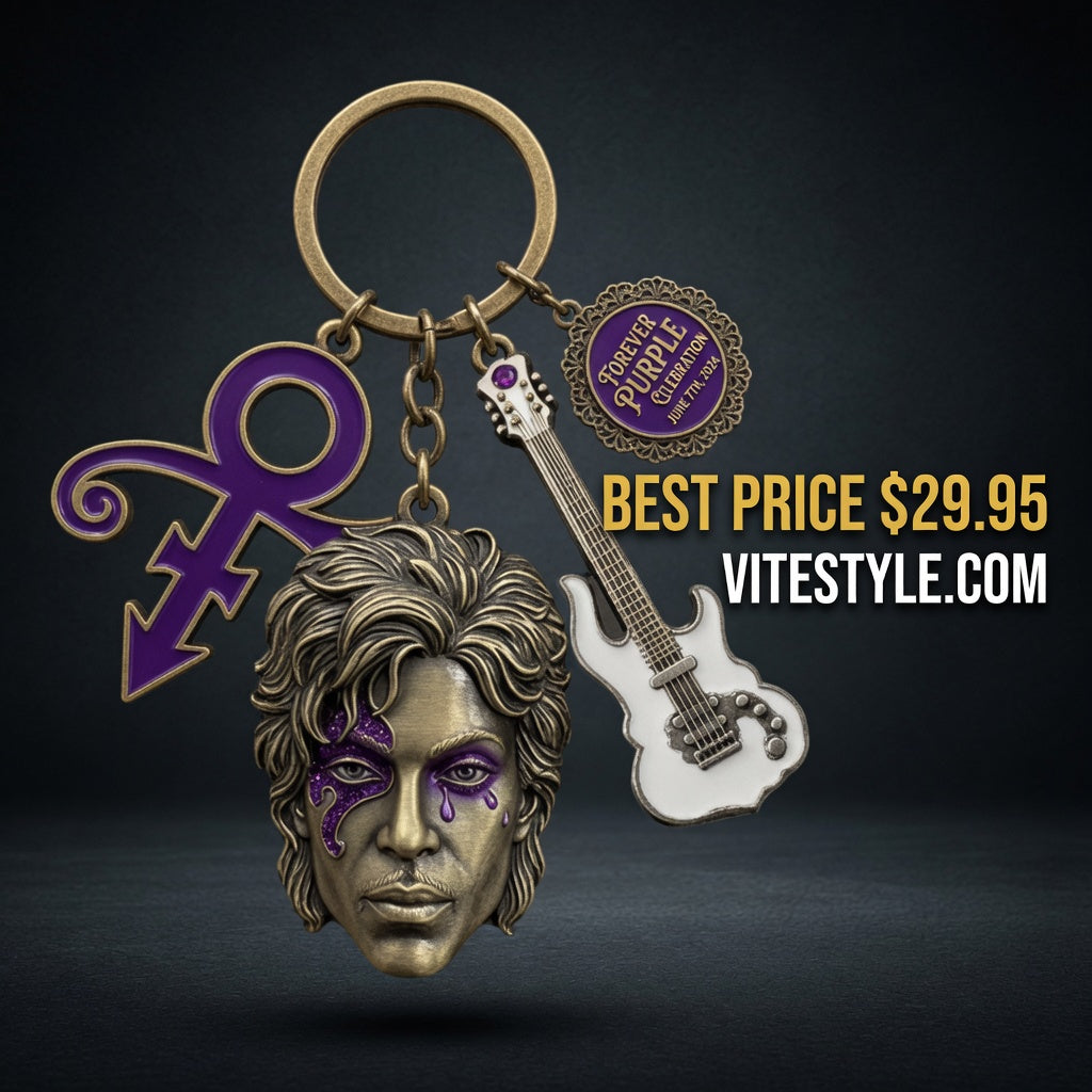 BEST Prince Tribute Keychain