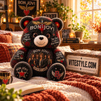 Bon Jovi Band Bear Custom Shaped Pillow