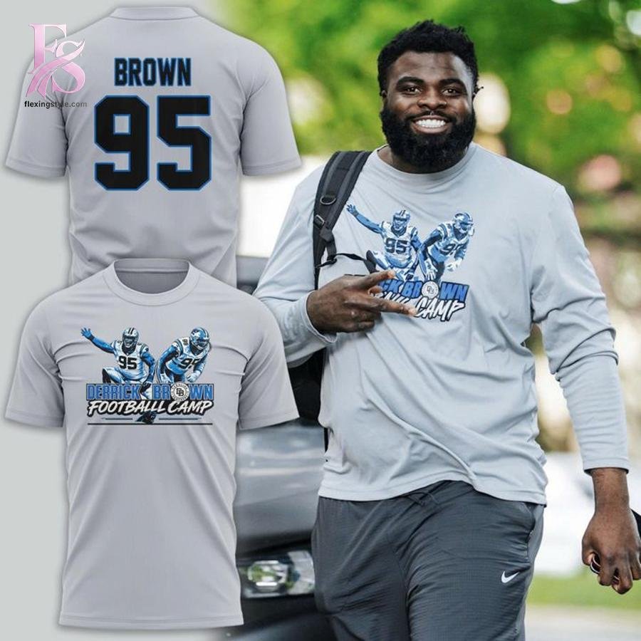2026 Derrick Brown Carolina Panthers T-Shirt