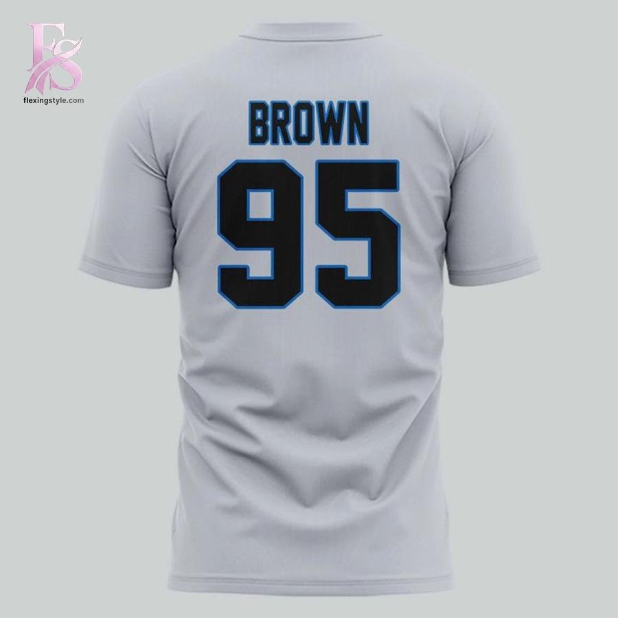 2026 Derrick Brown Carolina Panthers T-Shirt