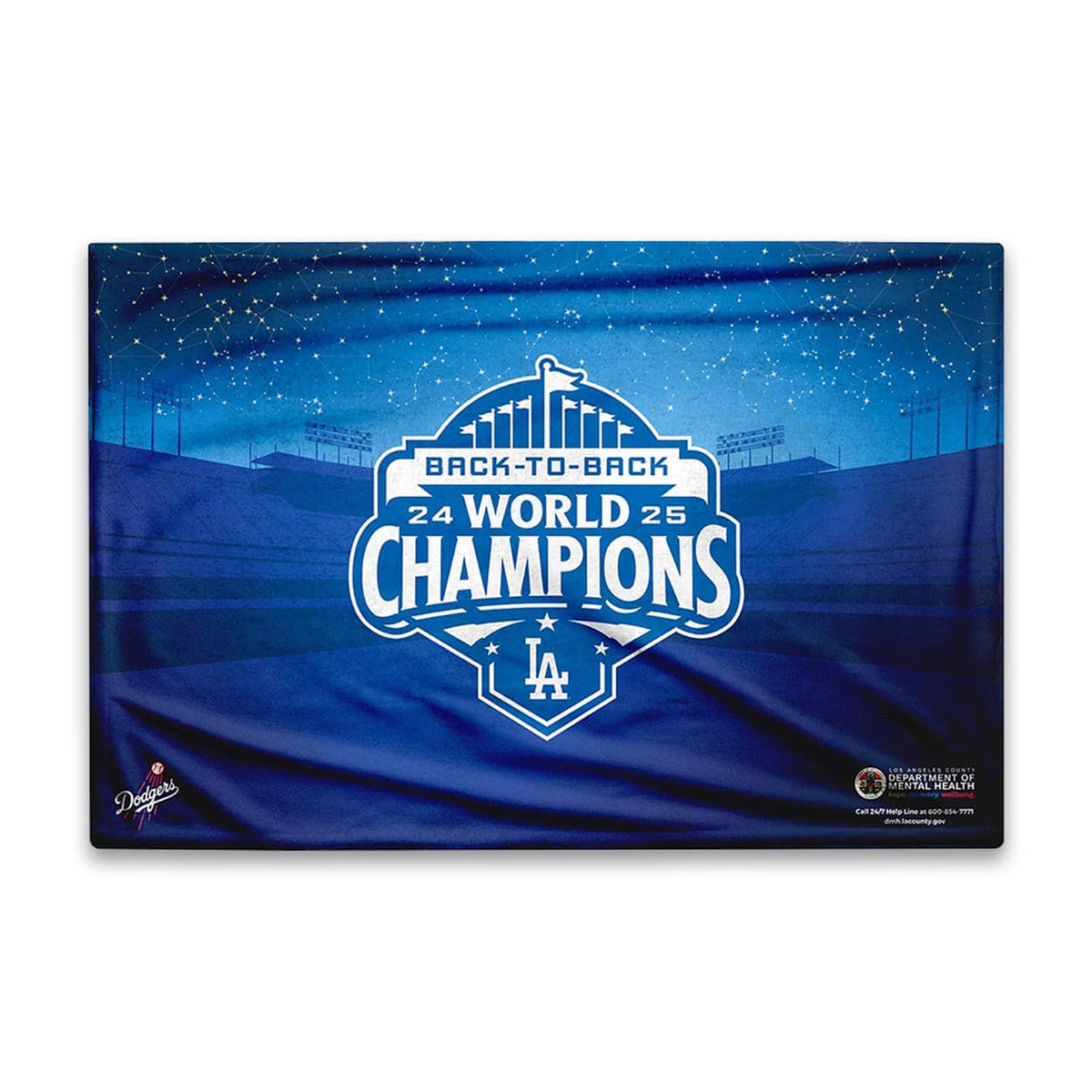 2026 Dodgers Mental Health Awareness Night Blanket Giveaway
