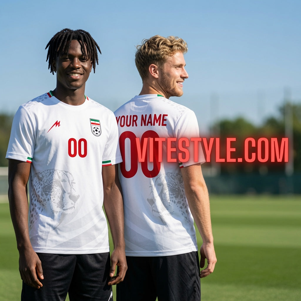 Iran Home Kit Custom Name Number Jersey