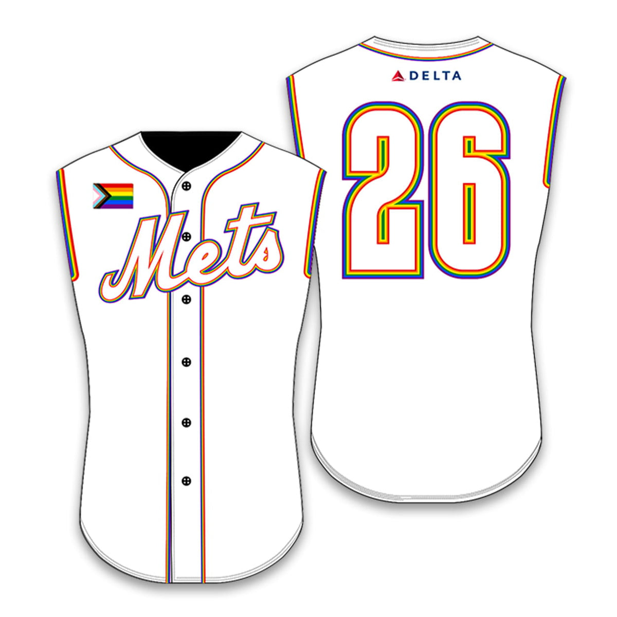2026 Mets Pride Sleeveless Jersey Giveaway
