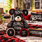 My Chemical Romance Bear Custom Shaped Pillow
