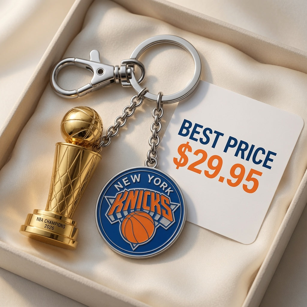 New York Knicks NBA Championship Keychain