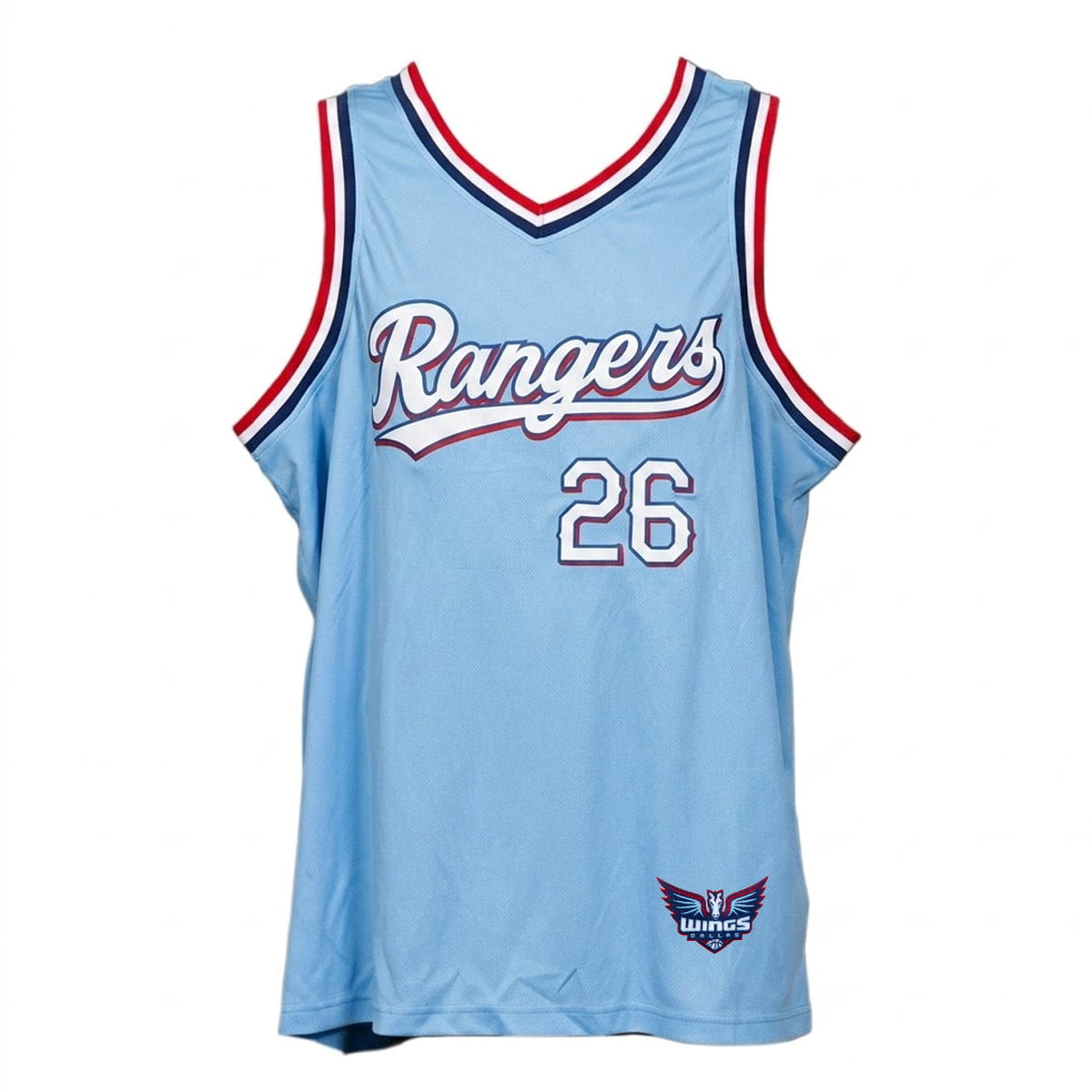 2026 Rangers Dallas Wings Night Jersey Giveaway