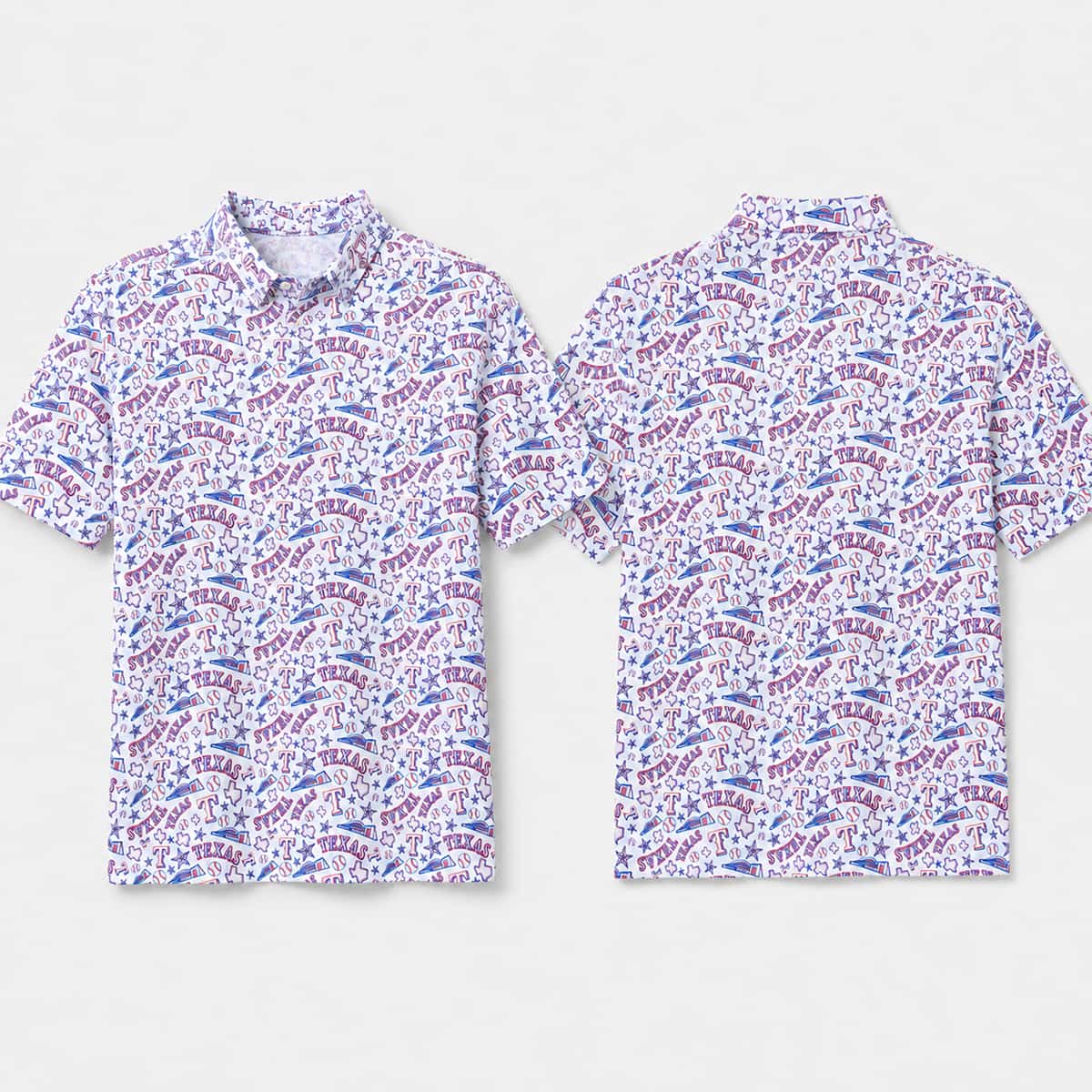 2026 Rangers Golf Polo Giveaway