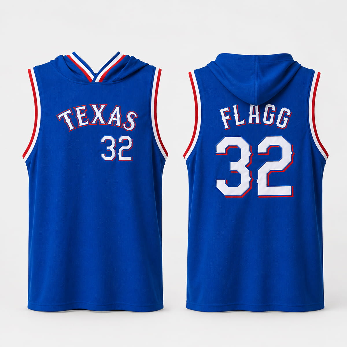 2026 Rangers Mavericks Cooper Flagg Hooded Basketball Jersey Giveaway