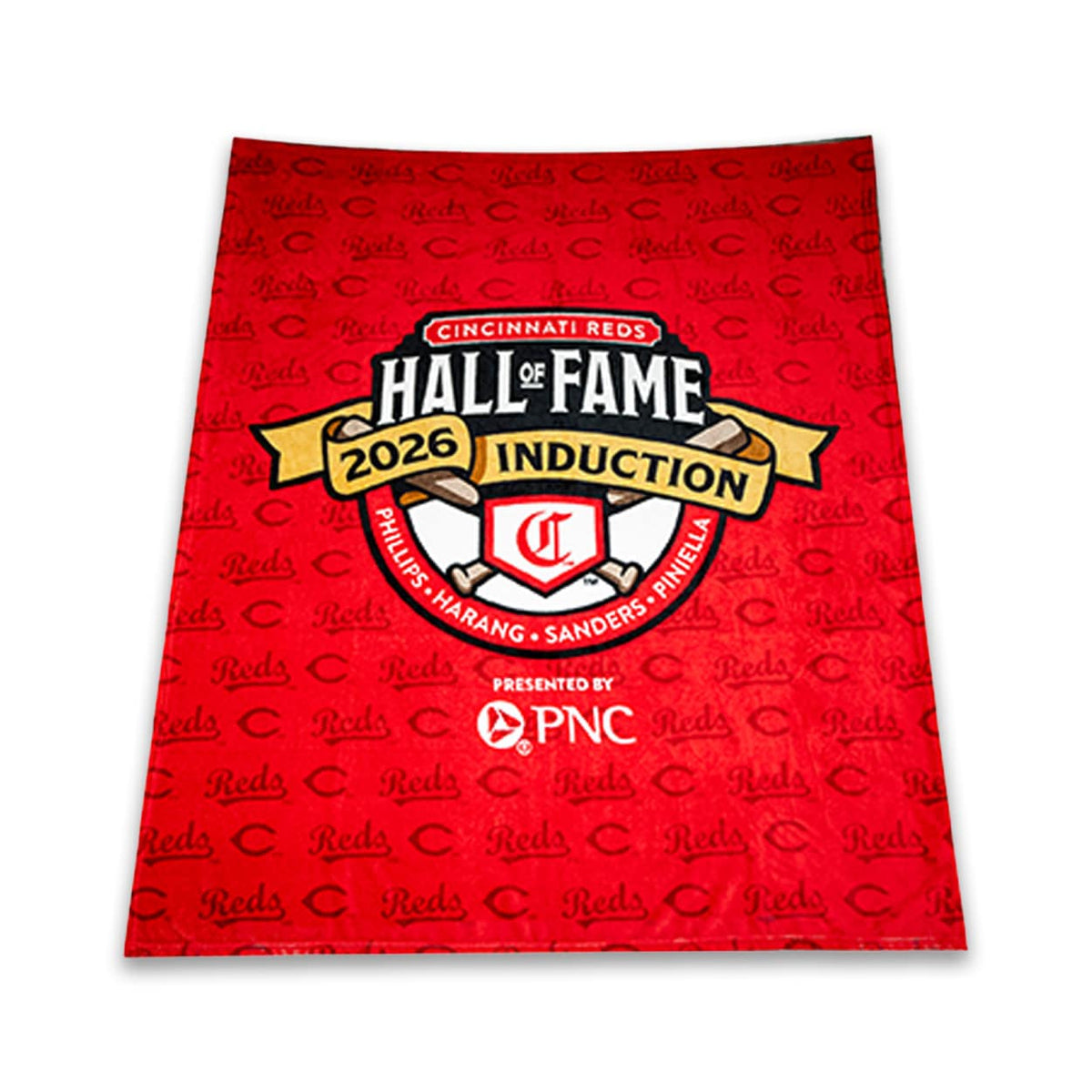 2026 Reds Hall Of Fame Induction Fleece Blanket Giveaway