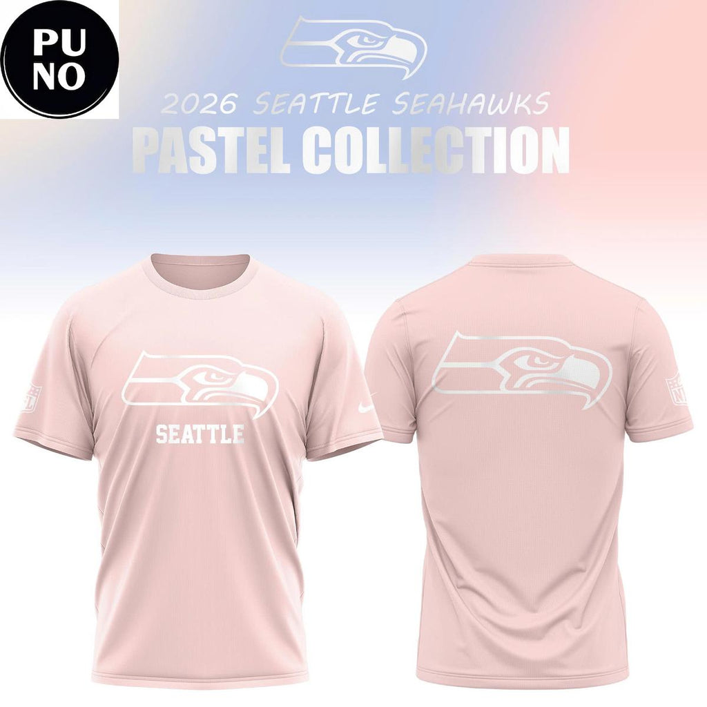 2026 Seattle Seahawks Travel Pastels Hoodie Shirt