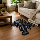Shocked Jack Skellington Skeleton Gentleman Personalized Custom Rug