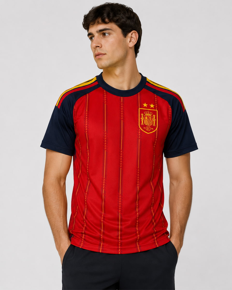 2026 Spain World Cup 2 Stars Jersey