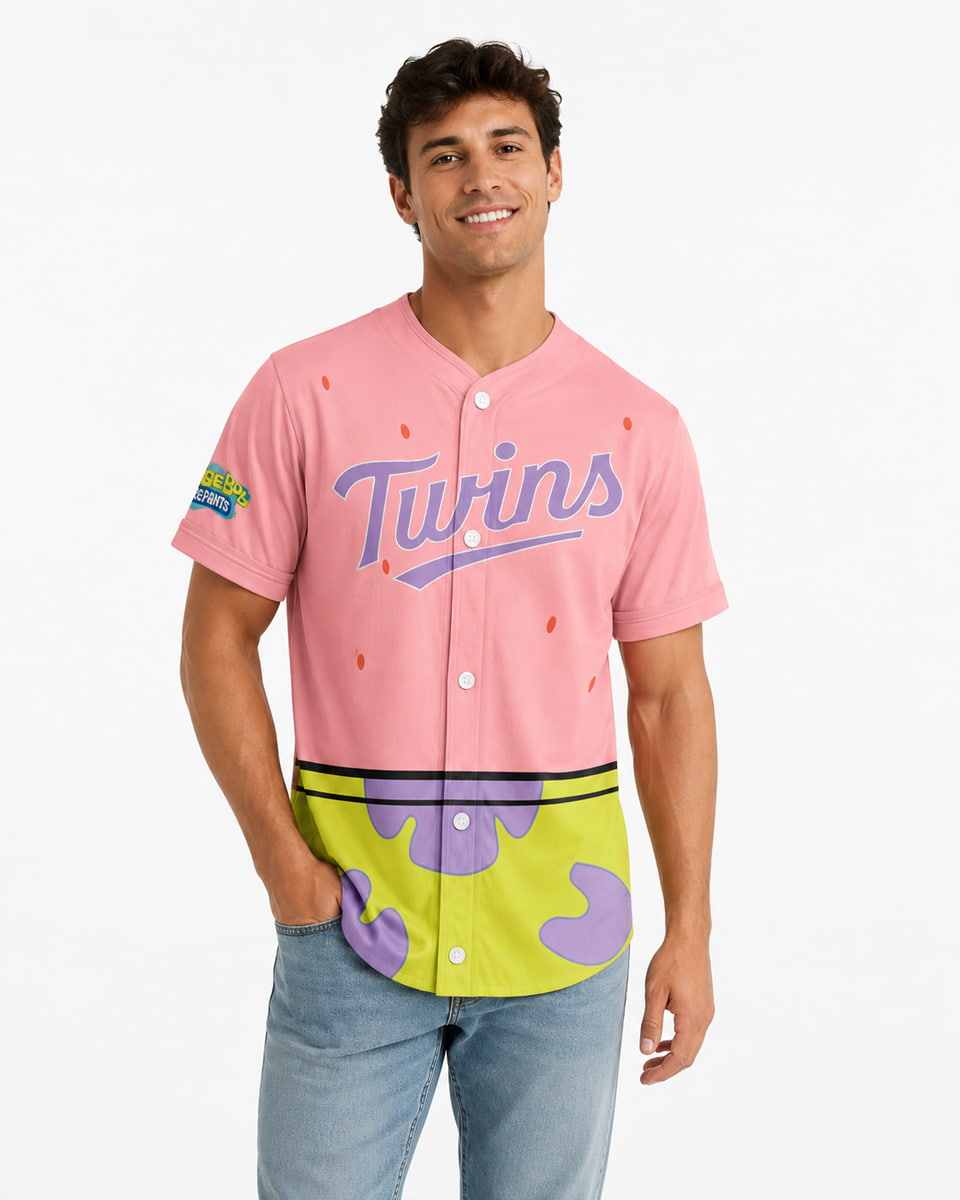 2026 Twins SpongeBob Day Patrick Star Jersey Giveaway